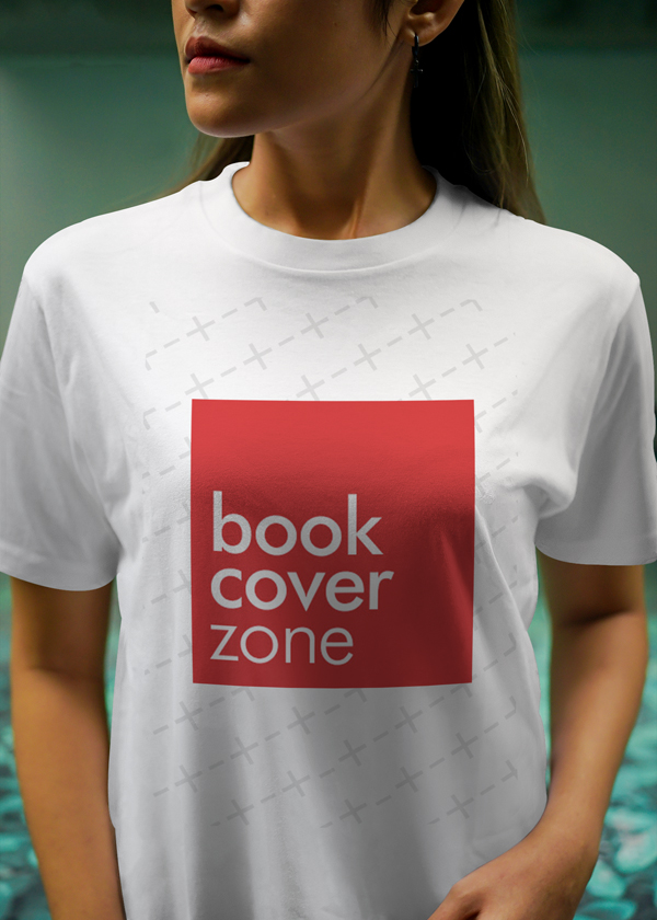 Close-Up Shirt Mockup with Woman
