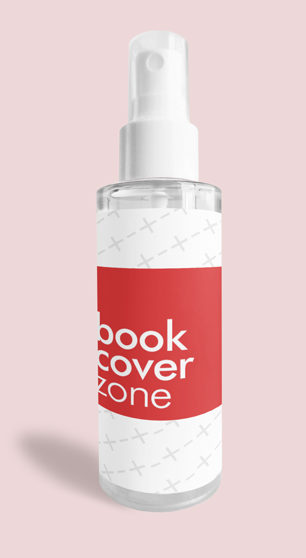 Cosmetic Transparent Spray Bottle Mockup