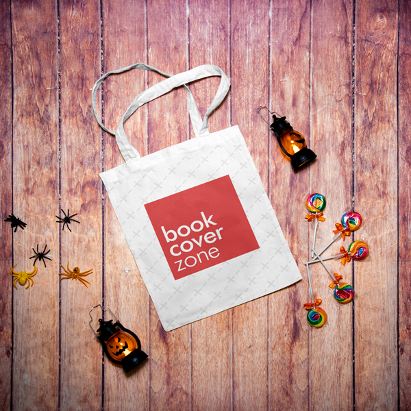 Halloween Tote Bag Mockup