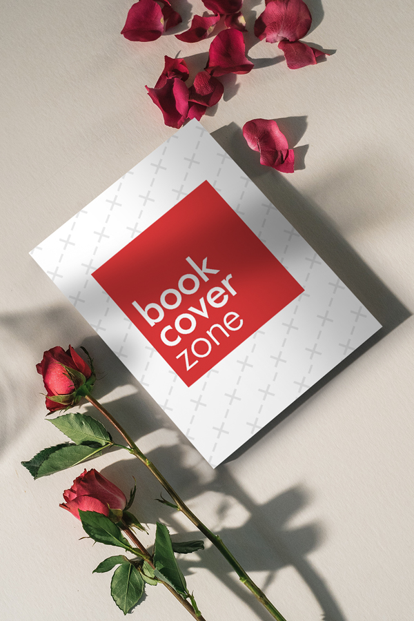 Floral Book Magazine Cover Mockup