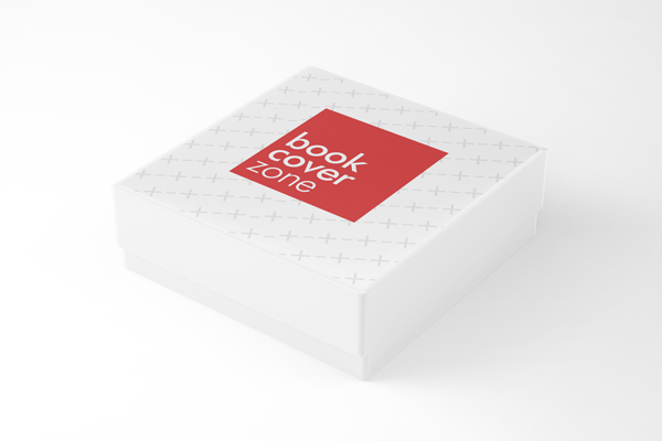 3D Closed Gift Box Mockup