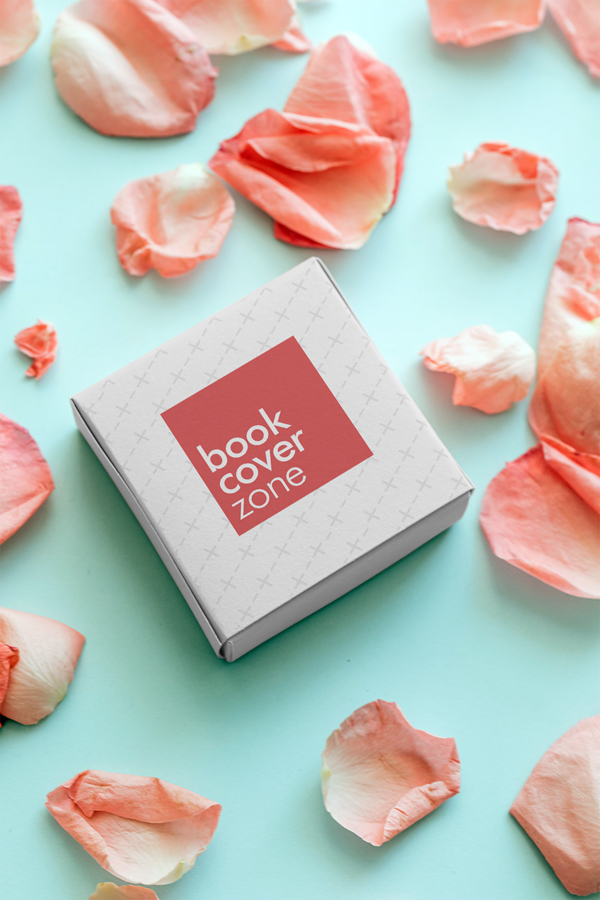 Gift Box Decorated with Rose Petals