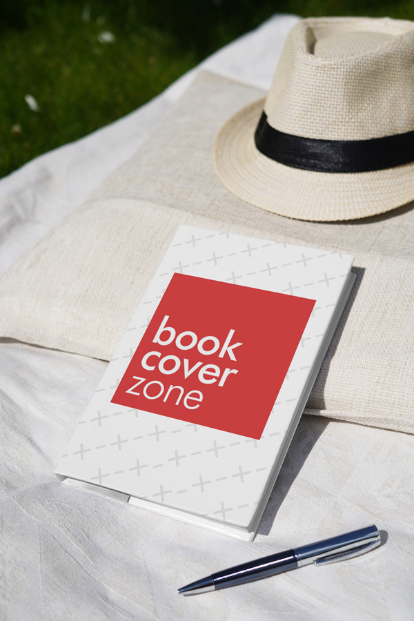 Hardcover Book in Outdoor Scene