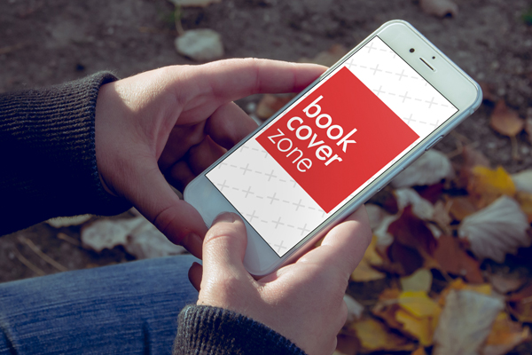 Holding White iPhone in Hands Mockup