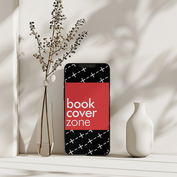 iPhone Screen Mockup on Wall Background