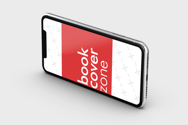 iPhone 11 Standing Sideways Mockup