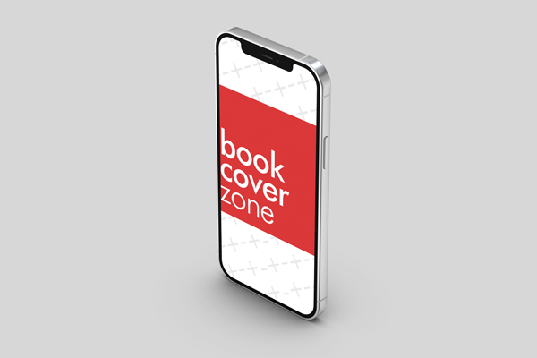 3D Standing iPhone 12 Mockup