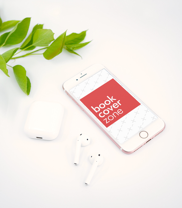 iPhone and AirPods Mockup
