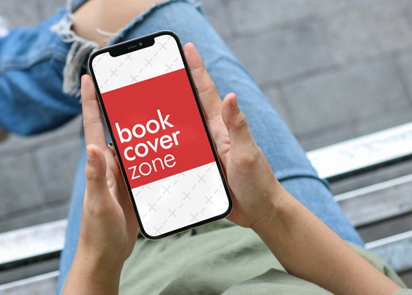 iPhone Mockup with Young Woman