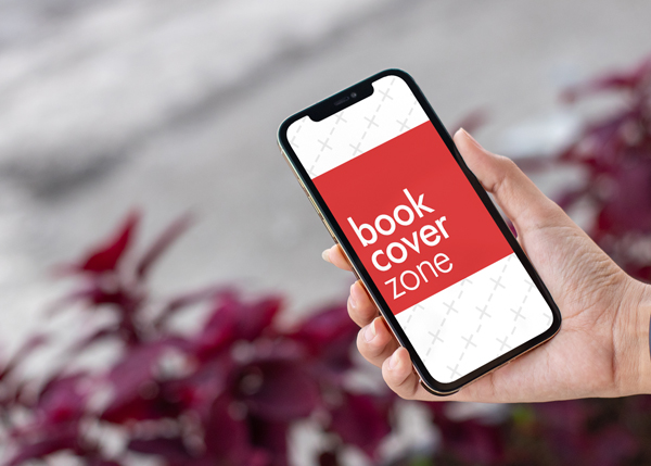 iPhone Mockup Featuring a Woman