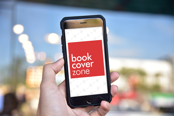 iPhone Mockup with City Reflection Background