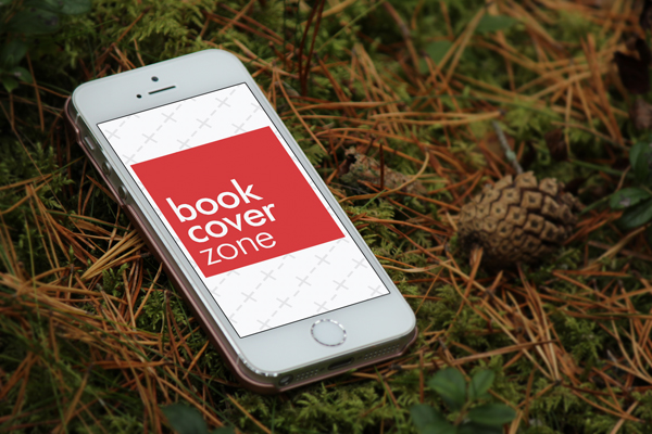 iPhone 5S Mockup in Silver on Autumn Ground