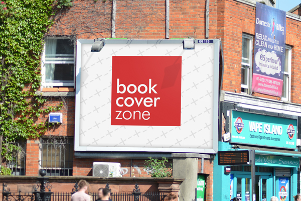 Large Billboard Screen Advertisement Mockup