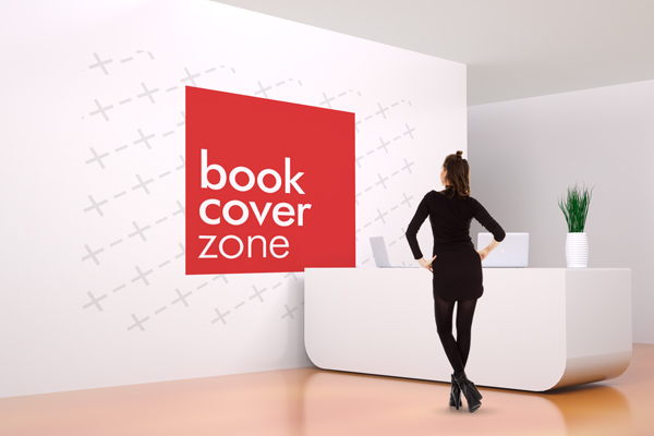 Office Reception Logo Mockup