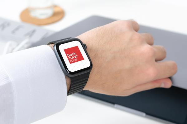 Man in White Formal Shirt with Apple Watch