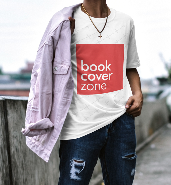 Man in Jacket T-Shirt Mockup