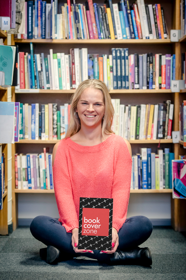 Mockup Generator Featuring a Girl with a Book