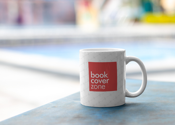 Mockup of a Mug on a Dirty Table