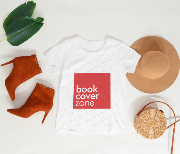 Shirt Mockup with Decorative Elements