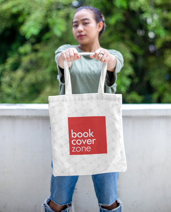 Stylish Tote Bag Mockup with Model