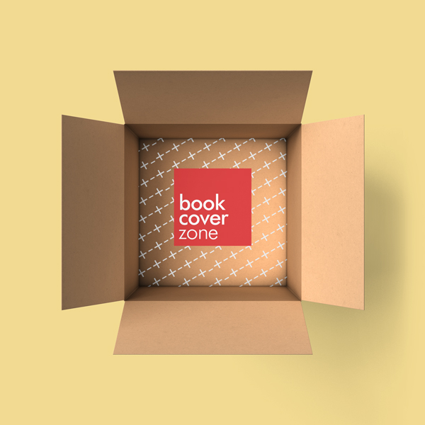 Open Cardboard Product Box - Top View