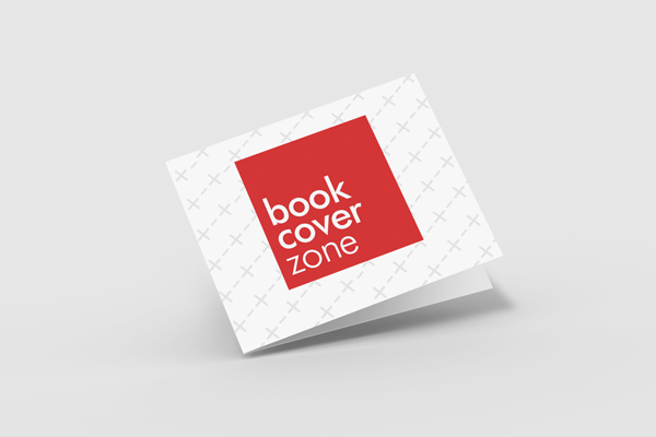 Open Notecard Postcard Mockup
