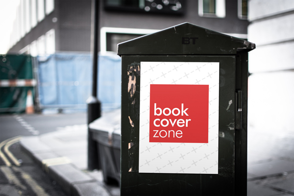 Outdoor Poster Flyer Mockup on Dustbin