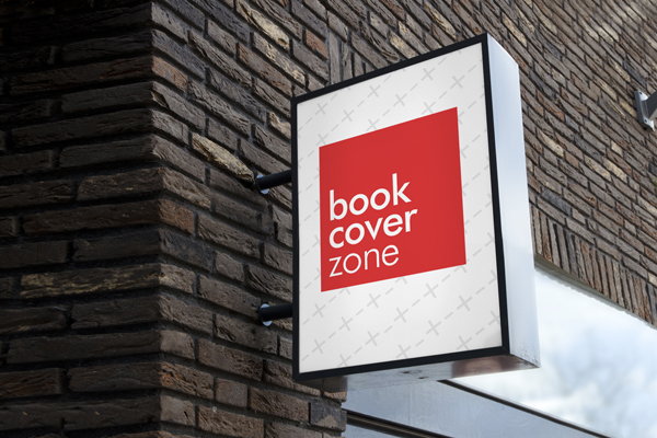 Outdoor Street Sign Logo Mockup