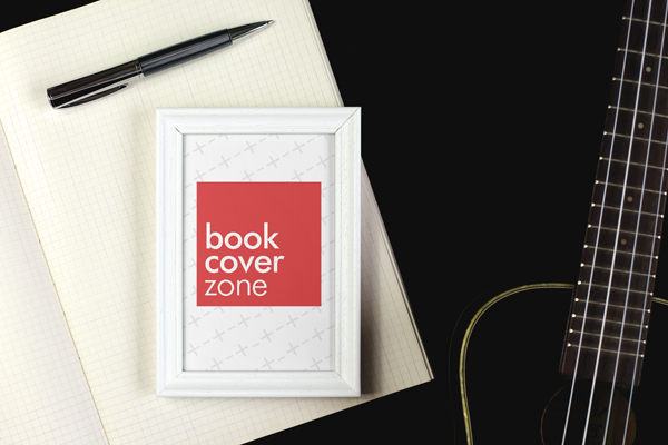 Blank White Picture Frame Mockup
