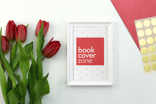 Wooden Photo Frame with Flowers