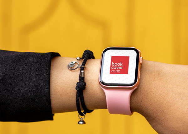 Pink Smartwatch Mockup on Woman's Hand