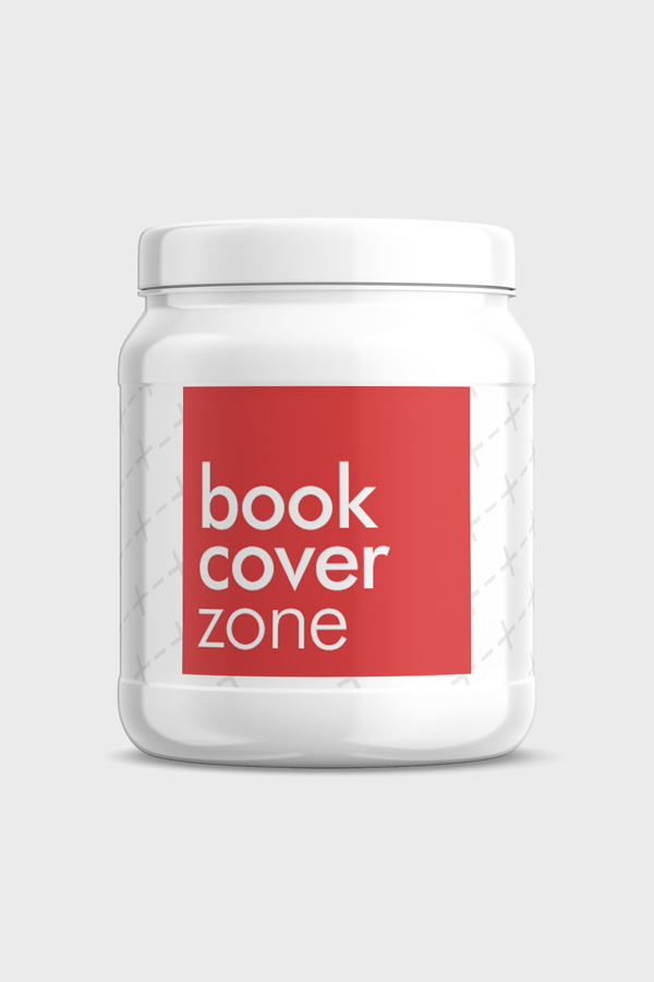 3D Mockup of Plastic Nutrition Supplement Bottle