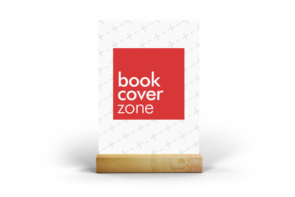 Portrait Card Table Number Holder Mockup