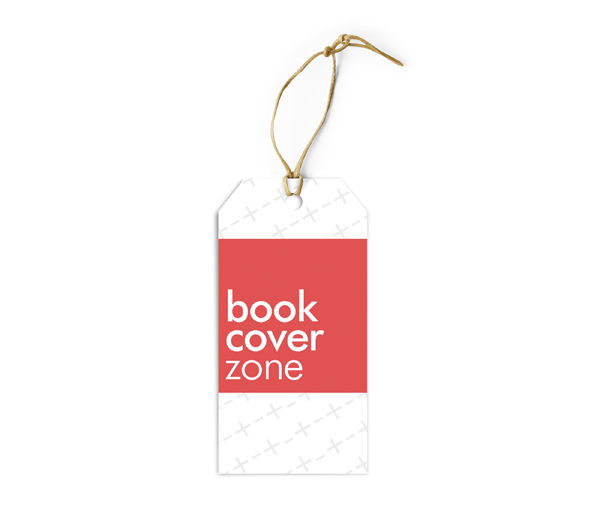 Isolated Portrait Gift Tag with String