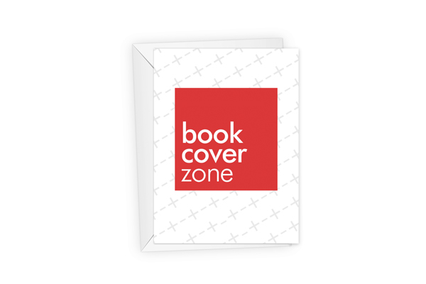 Portrait Letter Postcard with Envelope Mockup