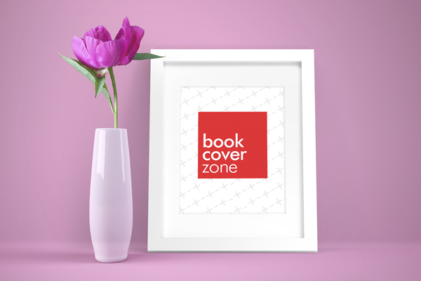 Floral Wedding Portrait Frame