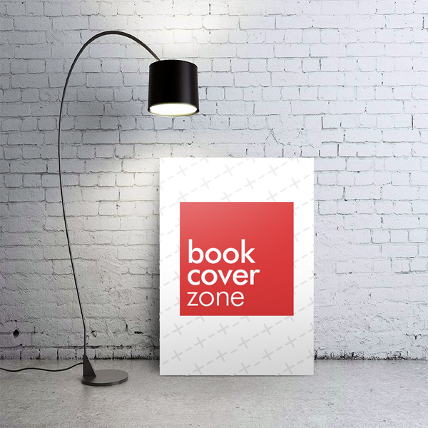 Canvas Art Poster Leaning Against Brick Wall