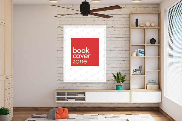 Canvas Art Mockup in Living Room