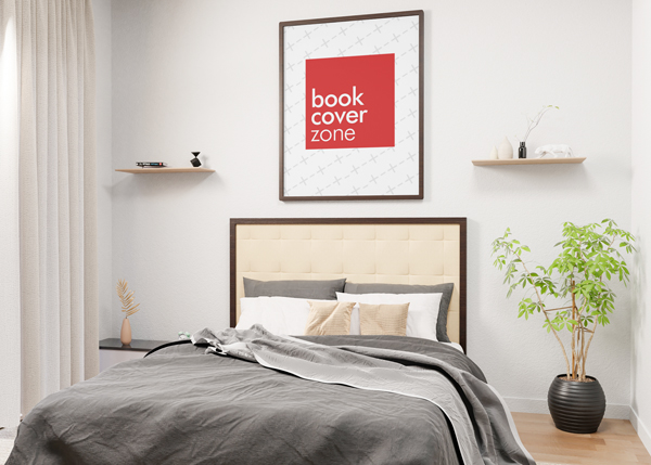 Side View Portrait Canvas Mockup