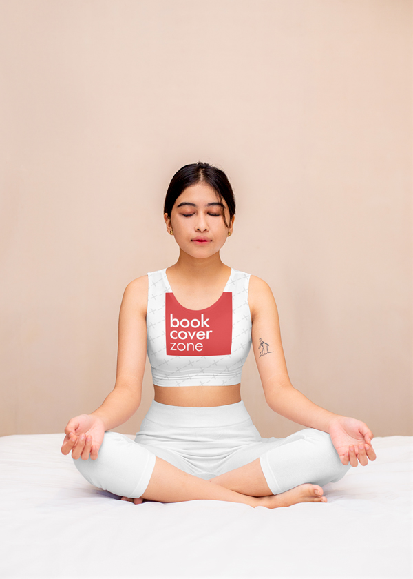 Sports Bra Mockup with Young Woman