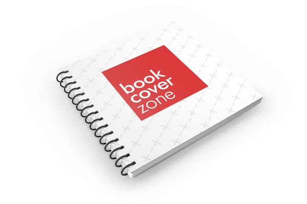 3D Perspective Bound Book Cover Mockup