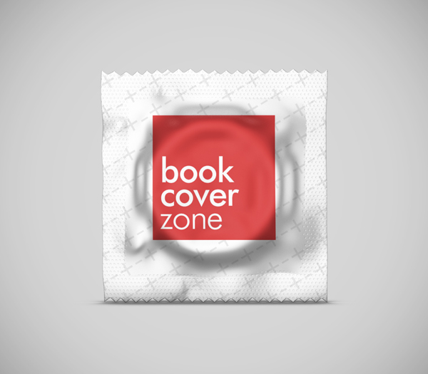 3D Square Condom Wrapper Mockup