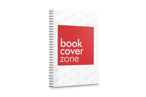 Standing Portrait Spiral Binder Book Mockup