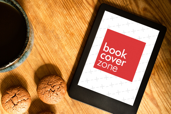 Digital Book Cover Mockup with Cookies