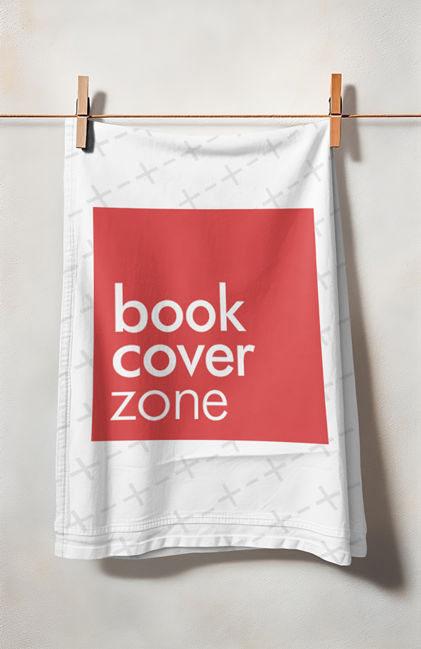 Tea Towel Hanging on Clothesline Mockup