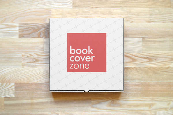Top View Cardboard Pizza Box Cover