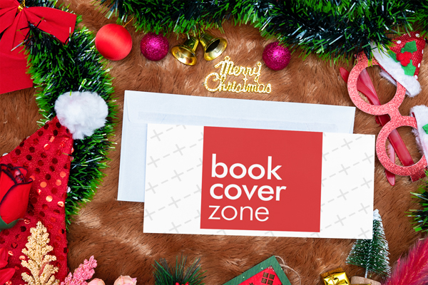 Christmas Mail Mockup with Accessories