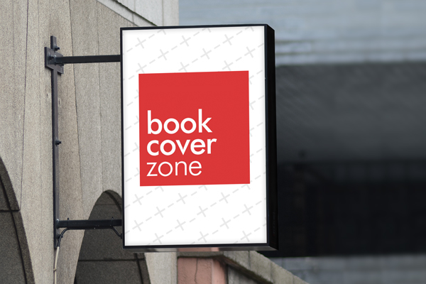 Vertical Company Logo Street Signage Mockup