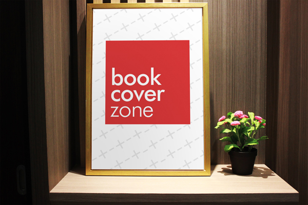 Vertical Frame Mockup for Pictures