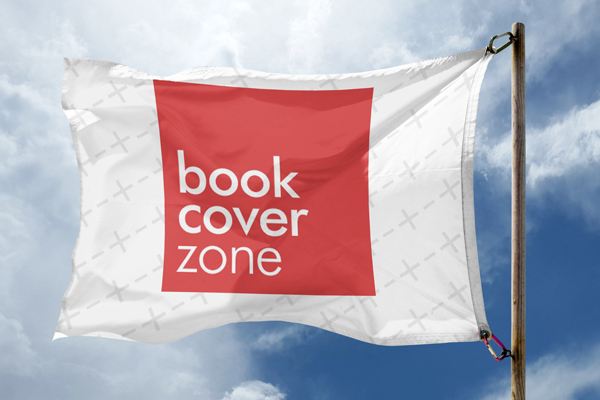Waving Flag on Sky Background